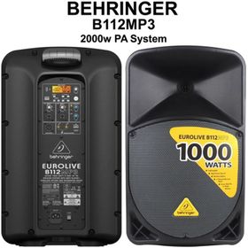 Behringer B112MP3 Aktif Kabin Hoparlör