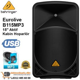 Behringer B115MP3 Aktif Kabin Hoparlör