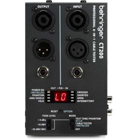 Behringer CT200 8'li Profesyonel Kablo Test Cihazı