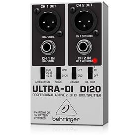 Behringer DI20 2 Kanal Aktif Splitter DI-Box
