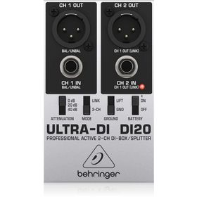 Behringer DI20 2 Kanal Aktif Splitter DI-Box