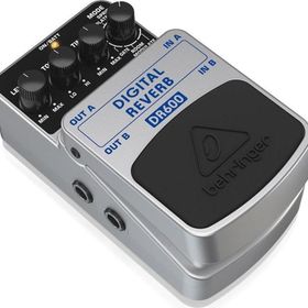 Behringer DR600 Gri Dijital Stereo Reverb Efekt Pedalı