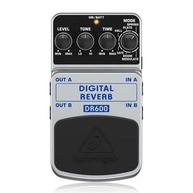 Behringer DR600 Gri Dijital Stereo Reverb Efekt Pedalı