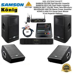 Behringer KM1700 Stereo Güç Amplifikatörü