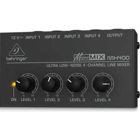 Behringer MX400 Mikrofon ve Kanal Çoğaltıcı Mikser