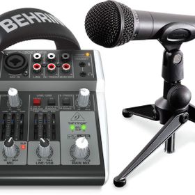 Behringer Podcast Studio 2 USB Paket