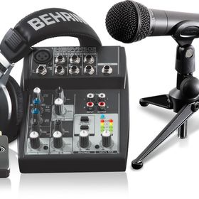 Behringer Podcastudio Ev Stüdyo Ekipmanı