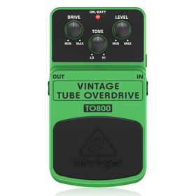 Behringer TO800 Yeşil Vintage Tube-Ses Overdrive Efekt Pedalı