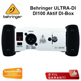 Behringer Ultra DI100 Aktif DI-Box