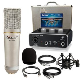 BEHRINGER UM2 Ses Kartı Stüdyo Kayıt Paketi