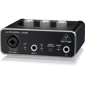 BEHRINGER UM2 Ses Kartı Stüdyo Kayıt Paketi