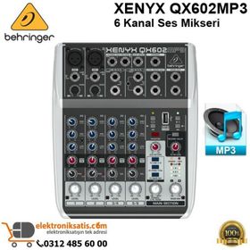 Behringer Xenyx QX602MP3 Deck Mikser