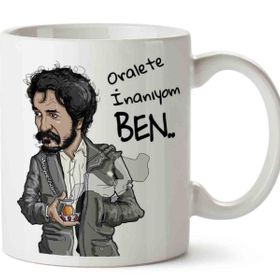 Behzat Ç Hayalet Oralete İnanıyom Ben Baskılı Kupa