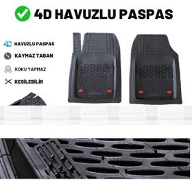 Beka Ford Ecosport 2022 4D Siyah Universal Yeni Nesil Pro Havuzlu Paspas