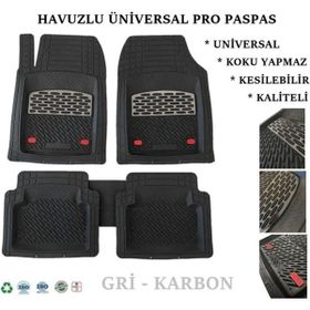 Beka Ford Escort Sedan 1995 4D Siyah Gri Universal Yeni Nesil Pro Havuzlu Paspas