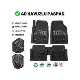 Beka Hyundai i20 2008 4D Universal Yeni Nesil Siyah Gri Pro Havuzlu Paspas
