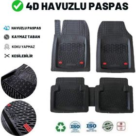 Beka Jeep Grand Cherokee WK2 2022 4D Siyah Universal Yeni Nesil Pro Havuzlu Paspas