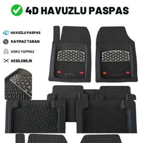 Beka Kia Ceed STW 2013 4D Siyah Gri Universal Yeni Nesil Pro Havuzlu Paspas