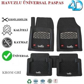 Beka Mazda CX3 2016 4D Universal Krom Gri Havuzlu Paspas