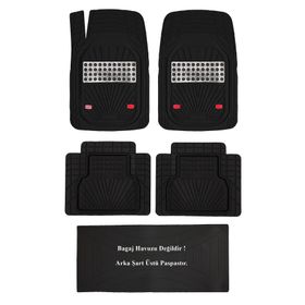 Beka Mercedes E Serisi W212 2013 Krom Gri Yeni Nesil Universal 4D Havuzlu Paspas