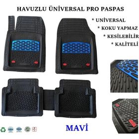 Beka Opel Astra H HB 2011 4D Universal Yeni Nesil Siyah Mavi Pro Havuzlu Paspas