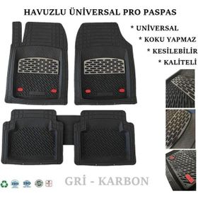 Beka Opel Astra H Sedan 2012 4D Siyah Gri Universal Yeni Nesil Pro Havuzlu Paspas