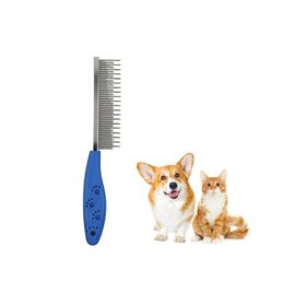 Beka P42281S5828 Buffer Tüy Açıcı Kedi Köpek Tarağı Tek Taraflı Metal Dişli Evcil Hayvan Bakım Fırçası