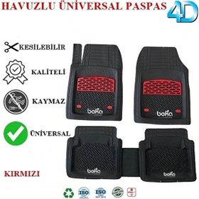 Beka Toyota Corolla Sedan 1999 4D Havuzlu Universal Kırmızı Paspas