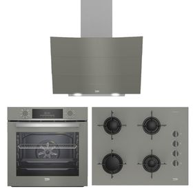 Beko ADE 62540 G-BFC 430 G-BOCD T 6510 EG 3'lü Gri Ankastre Set