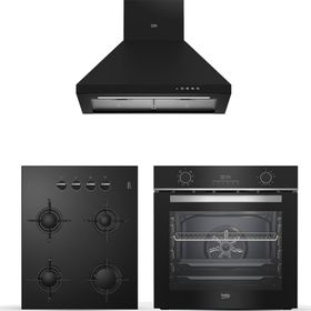 Beko ADP 61420 S - BFC 430 S - BOCD T 6510 ES Siyah 3'lü Ankastre Set