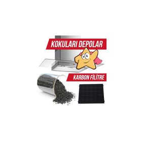 Beko ADT 63743 SI Davlumbaz Karbon Filtresi