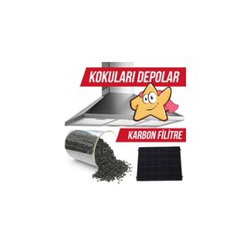 Beko ADT 63743 SI Davlumbaz Karbon Filtresi