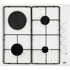 Beko AOMM-64160 DB Beyaz Ankastre Ocak