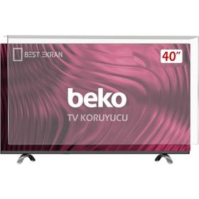 Beko B40L57454B Uyumlu Tv Ekran Koruyucu 3 mm Ekran Koruma Paneli