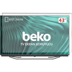 Beko B43L89005A Uyumlu Tv Ekran Koruyucu 3 mm Ekran Koruma Paneli