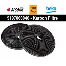 Beko BDE 6060 Davlumbaz Yeni Nesil Karbon Filtre