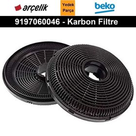 Beko BDE 6060 Davlumbaz Yeni Nesil Karbon Filtre