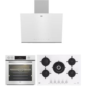Beko BDE 6062 B - BOCD T 7521 DWKB - BFV 631 B Beyaz 3'lü Ankastre Set