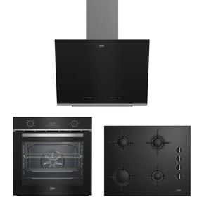 Beko BDE 6062 S-BFC 430 S-BOCD T 6510 ES Siyah 3'lü Ankastre Set