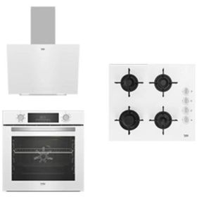 Beko BFC 330 B - BOCD T 6011 EB BDE 6040 B 3’lü Beyaz Ankastre Set
