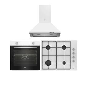Beko BFM 310 B - BOMD D 6110 EB - ADP 61420 B Beyaz 3'lü Ankastre Set