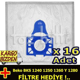 Beko BKS - 1240 - 1250 - 1260 Toz Torbası