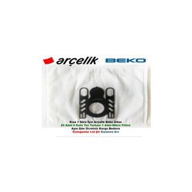 Beko BKS 1240 20 Adet Microban Bez Torba