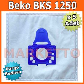 Beko BKS 1250 5 Adet Süpürge Toz Torbası