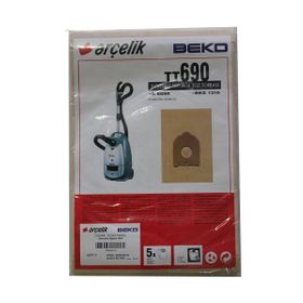 Beko BKS 1310 TT690 Elektrikli Süpürge Uyumlu Kağıt Toz Torbası