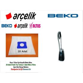 Beko BKS 1914 Performflex 20 Adet Toz Torbası + Filtre Hediyeli