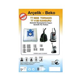 Beko BKS 2520 5 Adet Süpürge Toz Torbası