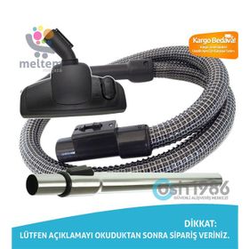 Beko BKS 2522 Çelik Telli Süpürge Hortumu Emici Yer Başlığı Boru