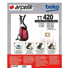Beko BKS 2540 TRB 5986 4 adet Toz Torbası