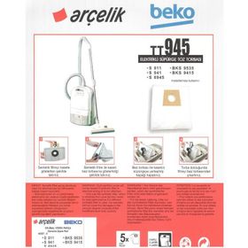 Beko BKS 9415 Toz 10 Adet Süpürge Torbası